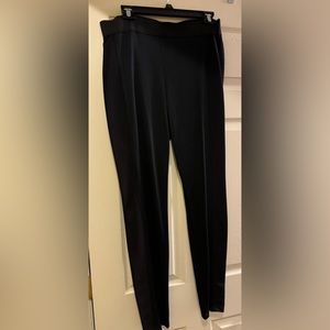 I.N. Studio Black Nylon Polyester Spandex Leggings